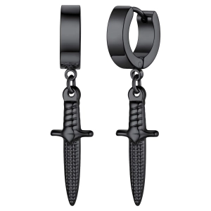 серьги в виде ножей