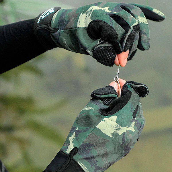 противоскользящие перчатки для рыбака