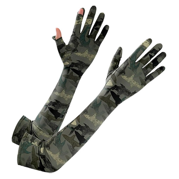 довгі рукавички для риболовлі