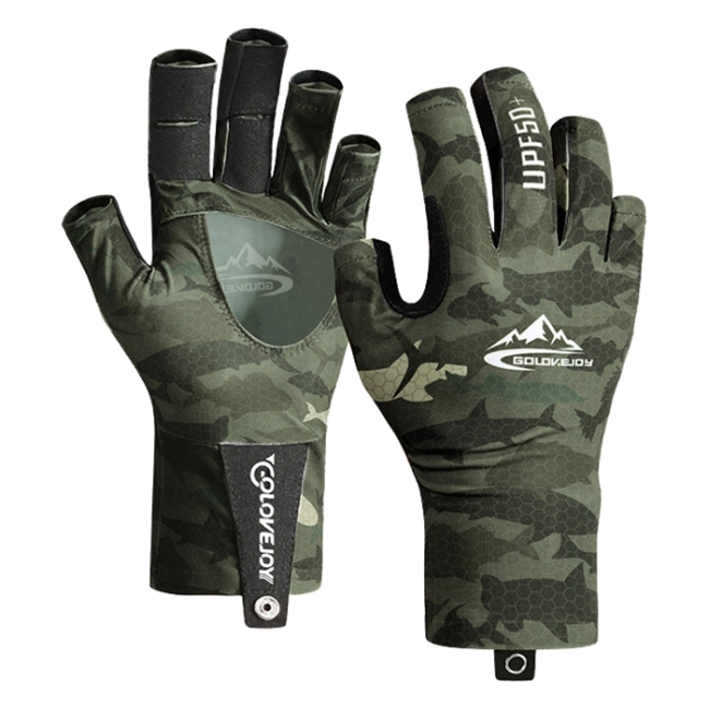 перчатки без пальцев для рыбалки