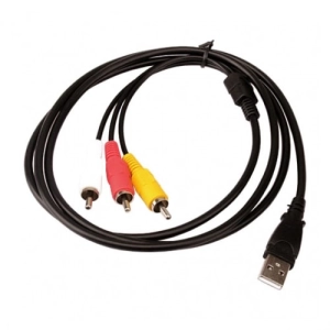 Кабель USB RCA тюльпан AV/TV (1.5 м) кабель USB RCA