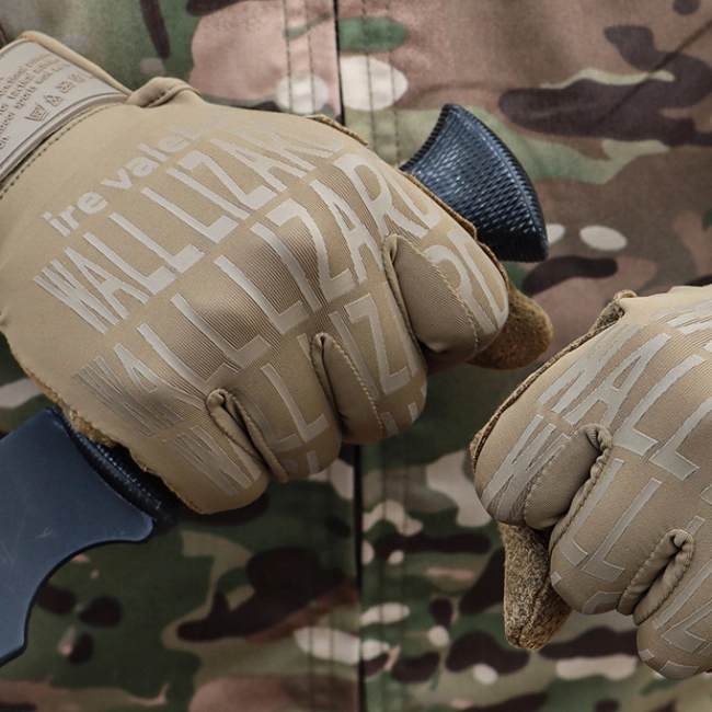 перчатки с липучкой тактические