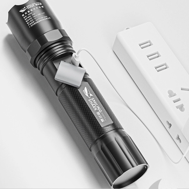 фонарь на аккумуляторе с зарядкой для телефона