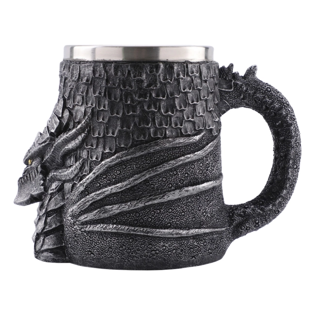 кухоль пивний з драконом