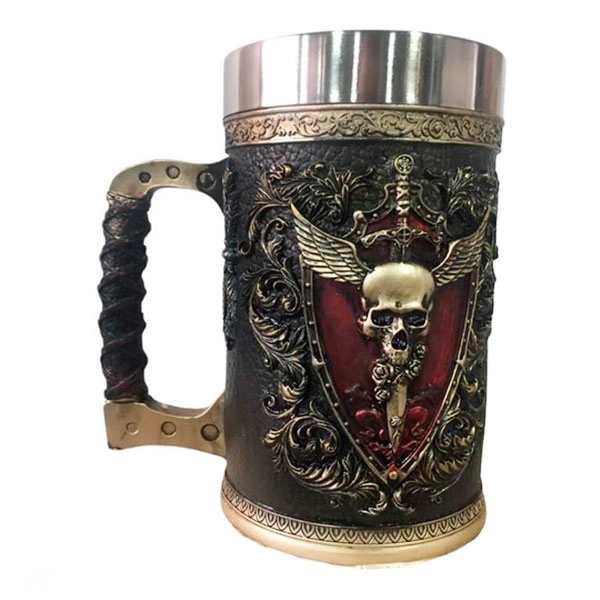 кружка бокал с черепом