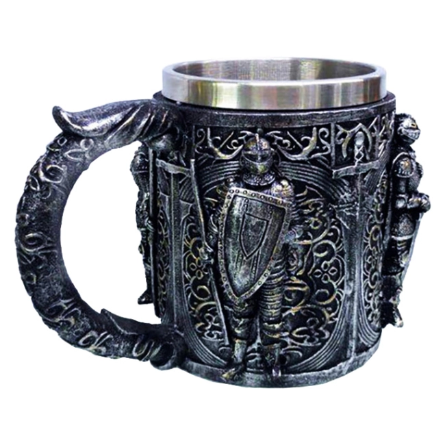 чашка з лицарями