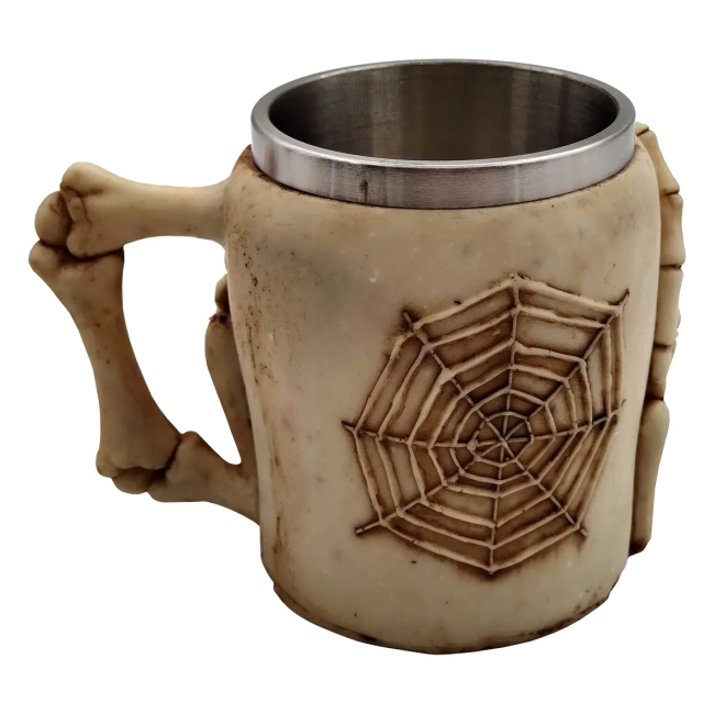 кружка скелет 3д