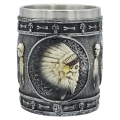 чашка з черепом індіанця