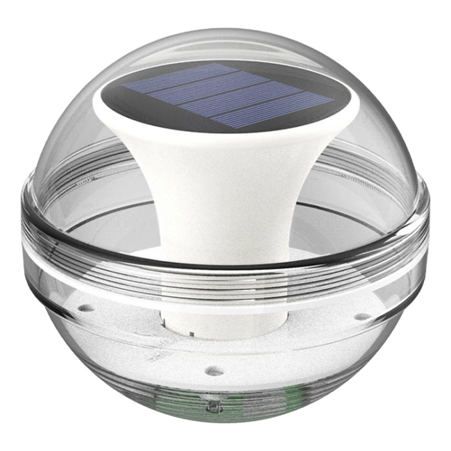 плавающий светильник на солнечной батарее