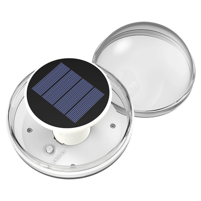 плавающий светильник с солнечной батареей