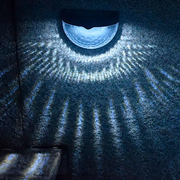 настенный светодиодный фонарь на солнечной батарее