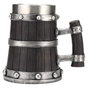 чашка в виде бочки