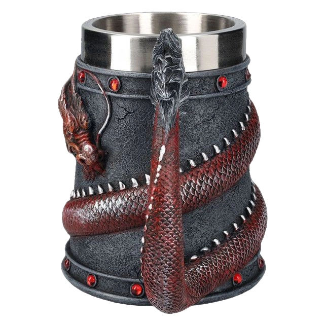 кухоль дракон з ручкою