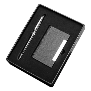 подарочный набор с визитницей и ручкой