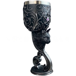 Келих з котом у вигляді кубка келих з котом