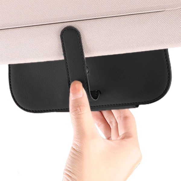 чехол для очков на козырек