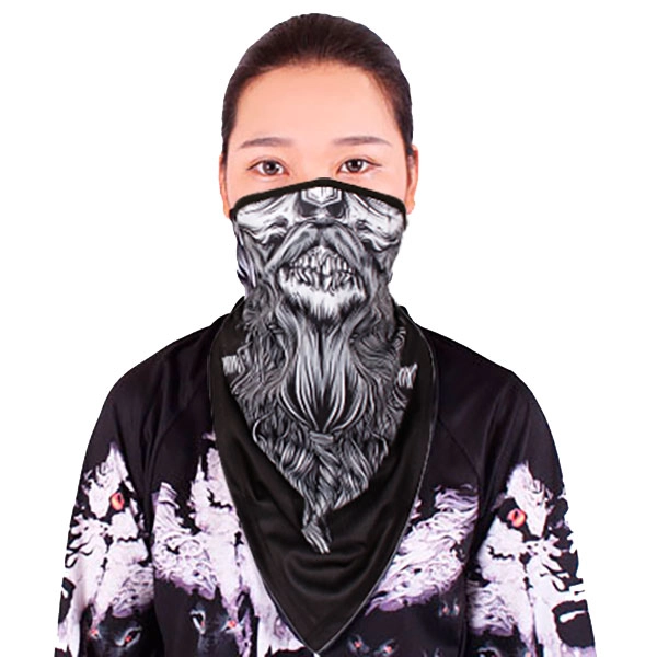 шарф-бандана с черепом