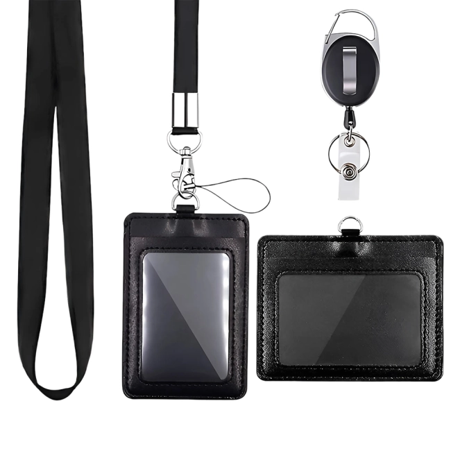 бейдж для пропуска на ретракторе