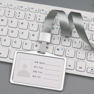 Металлический чехол для пропуска чехол для пропуска на шнурке