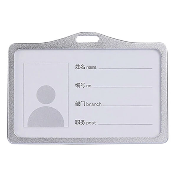 металлический чехол для пропуска