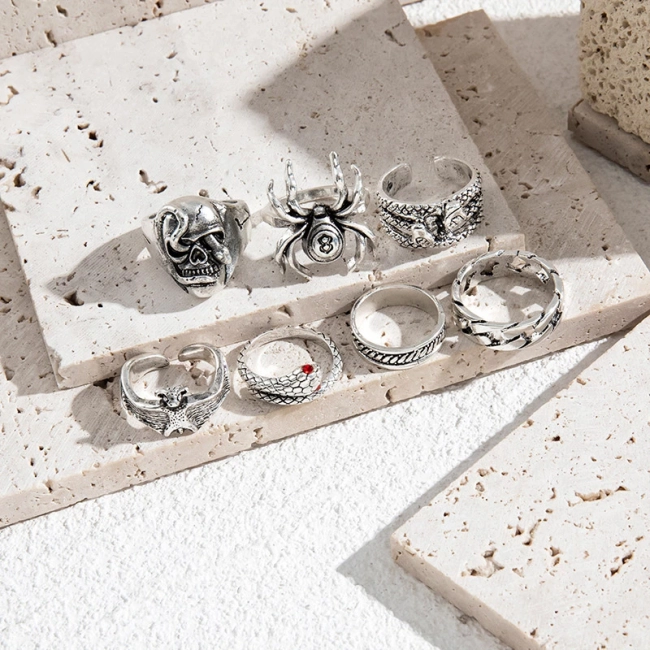 набор из 7 колец