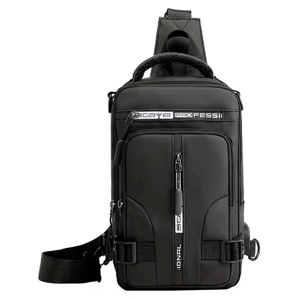 нагрудна чоловіча сумка через плече