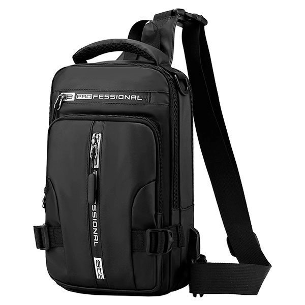 сумка-рюкзак через плече для чоловіків