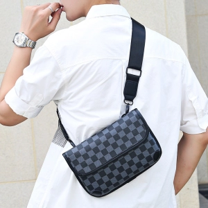 сумка через плечо на молнии мужская