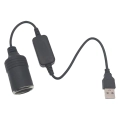 перехідник з usb на прикурювач