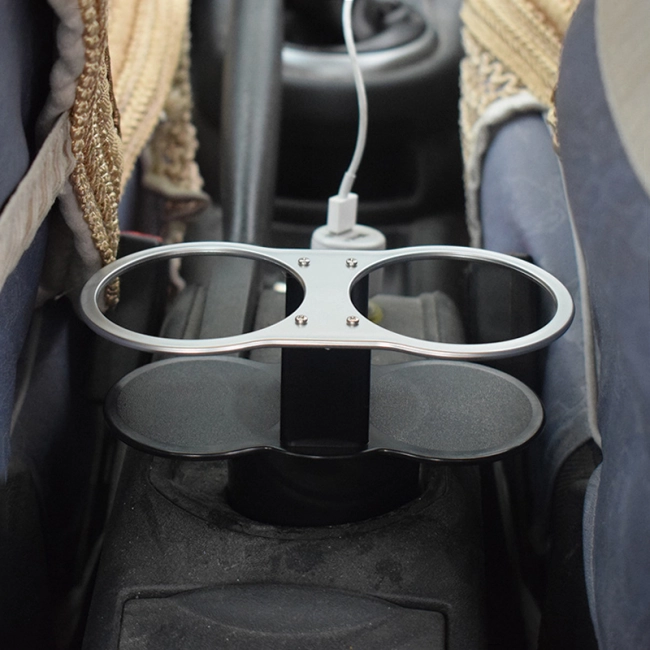 двойной подстаканник для автомобиля
