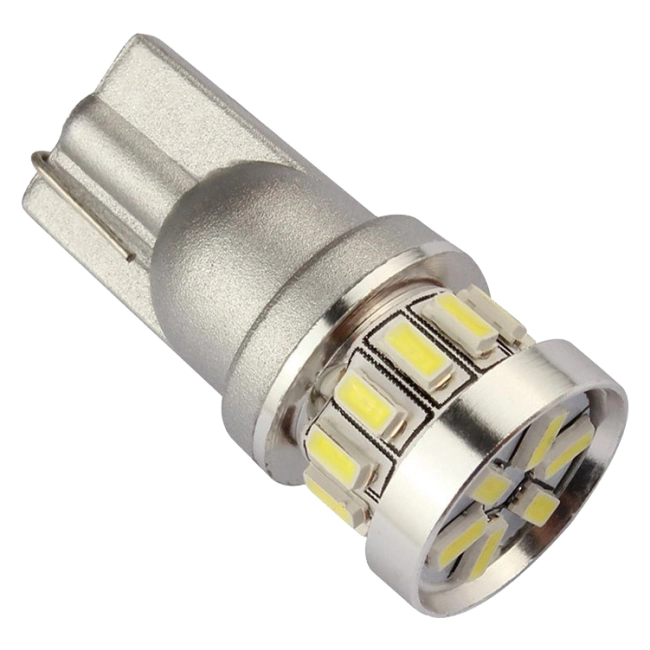 автомобильная светодиодная лампа w5w с цоколем t10 и canbus