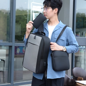 комплект мужской рюкзак сумка и клатч