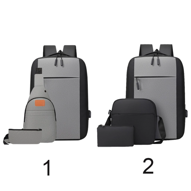 набір чоловічий рюкзак сумка і клатч