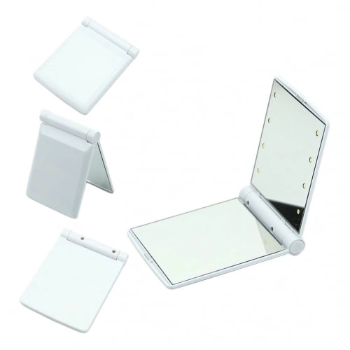 кишенькове дзеркало з підсвіткой