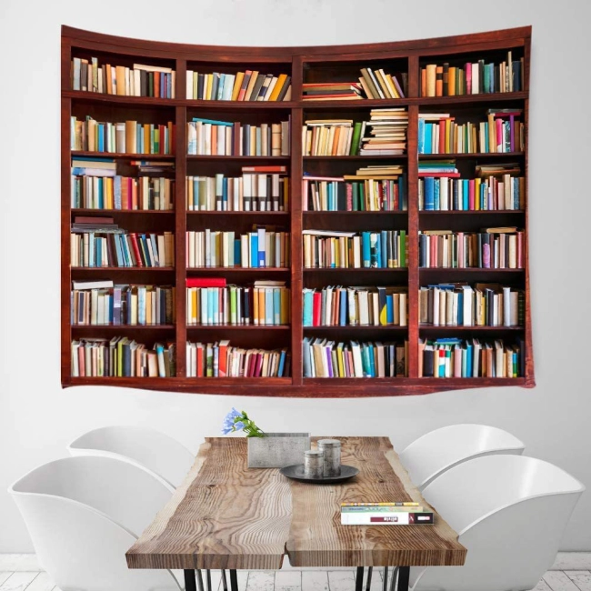 гобелен книжкові полиці