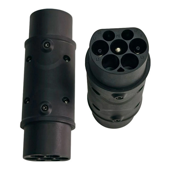 переходник для зарядки с GBT на Type 2