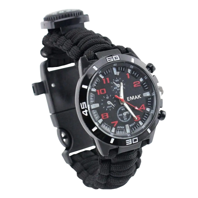 годинник тактичний з паракордом