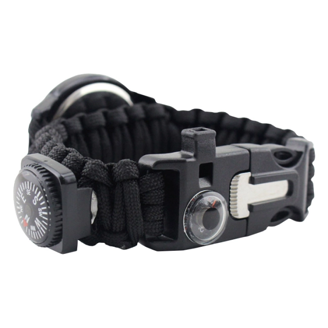 годинник тактичний з компасом і кресалом