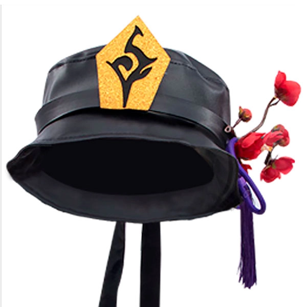 капелюх із квітами Ху Тао