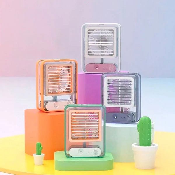 вентилятор с увлажнителем воздуха на стол