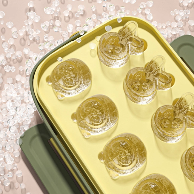 силиконовая форма для льда с контейнером