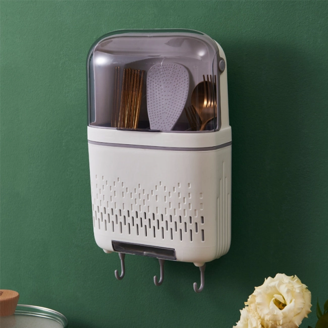 настенный держатель для столовых приборов