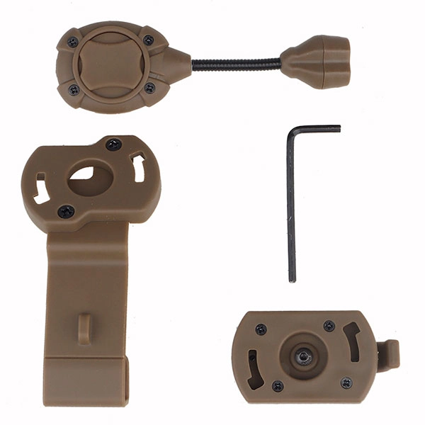 тактичний ліхтар на шолом з кріпленням