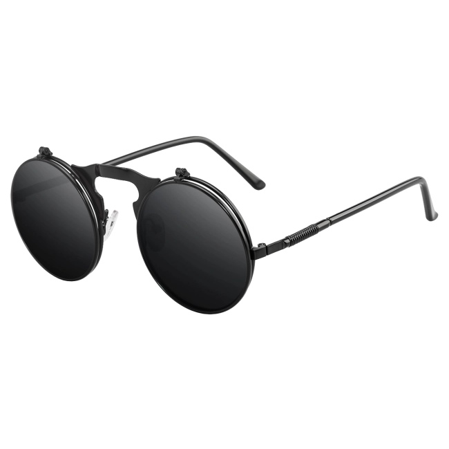 мужские солнцезащитные очки с откидными линзами