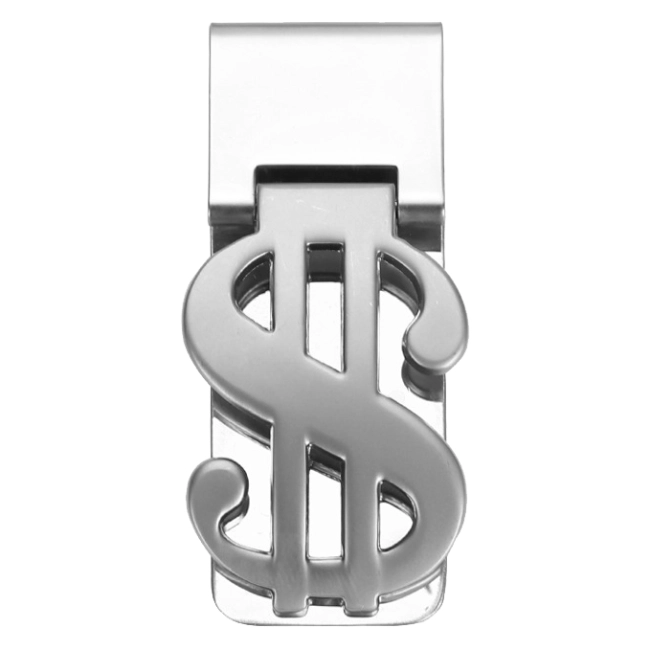 металлический зажим для купюр