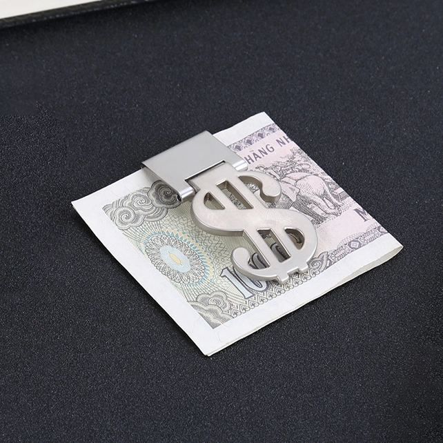 зажим в виде доллара для денег