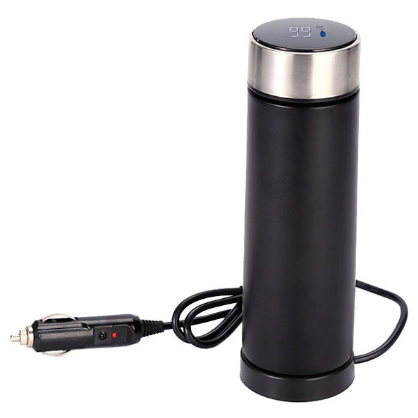 кружка автомобильная с подогревом от прикуривателя