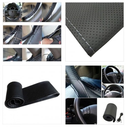 оплетка на руль с искусственной кожи