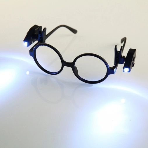 фонарики с креплением на очки для чтения книг