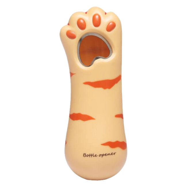 открывалка для бутылок лапка